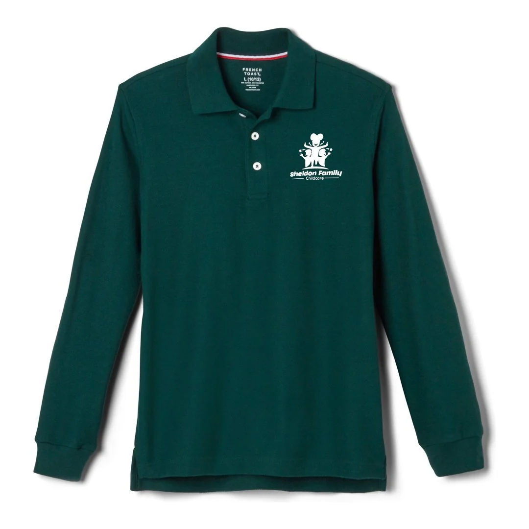Sheldon Family Childcare - Long Sleeve Polo - Kids