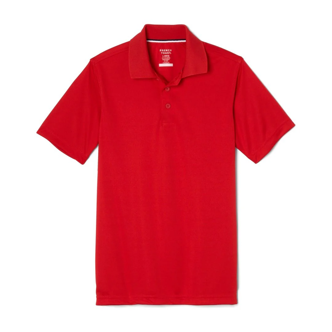 Co-Ed Youth Short Sleeve Moisture Wicking Polo - Image 5