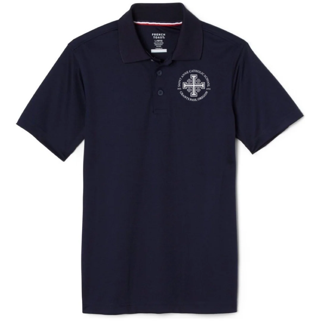 St. Anne Catholic School - Co-Ed Youth / Adult Short Sleeve Dri-Fit Polos - Image 3