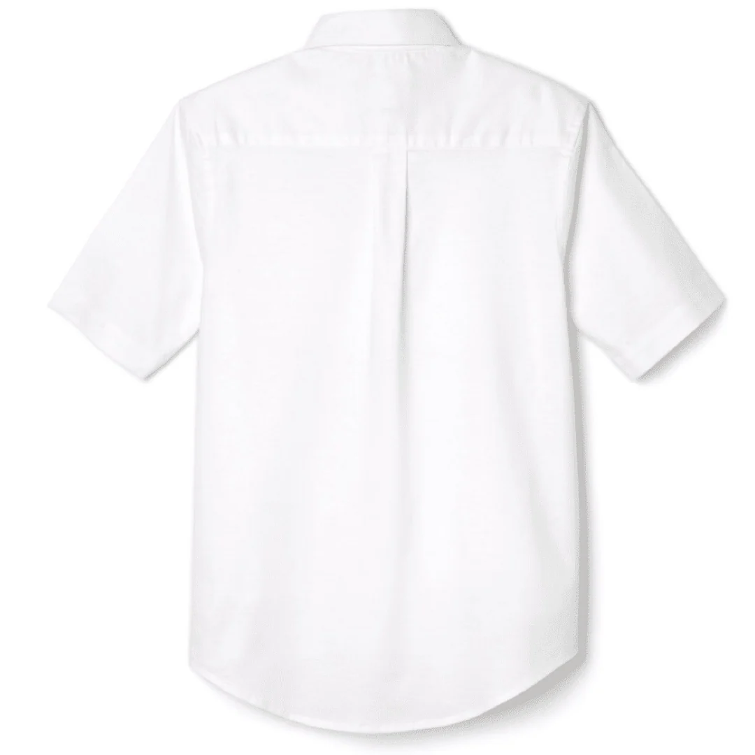 St. Helena Catholic School - Boy's / Young Men's Short Sleeve Oxford Shirt - No Logo - Image 4