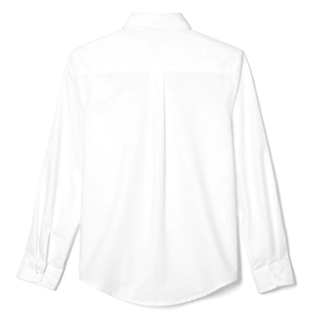 St. Mary's Catholic School - Boy's Long Sleeve Oxford Shirt - No Logo - Image 5