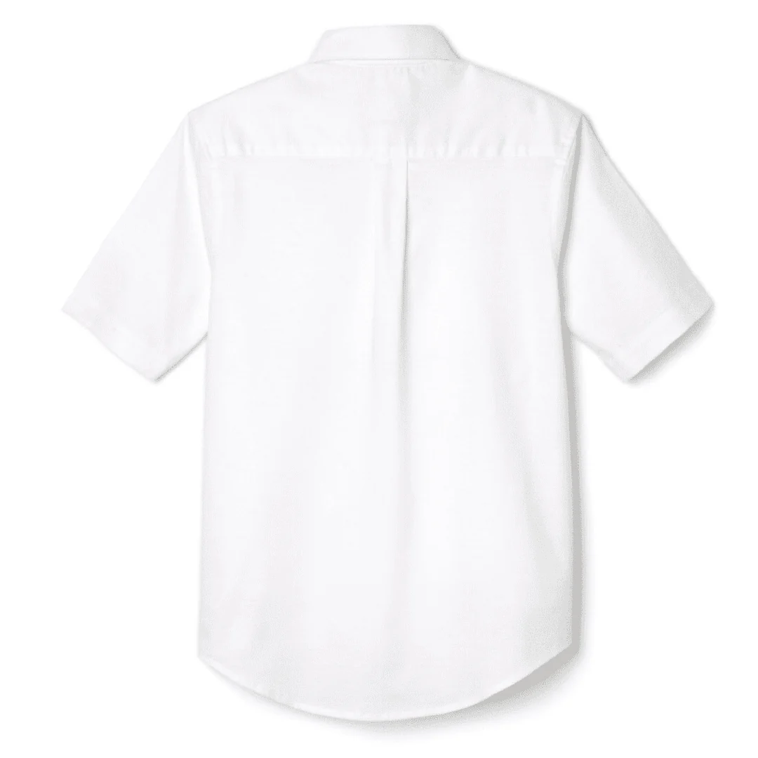 St. Mary's Catholic School - Boy's Short Sleeve Oxford Shirt - No Logo - Image 5