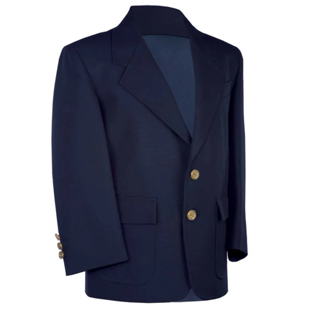 St. Mary's Catholic School - TX - Co-Ed Single Breasted Navy Blazer - No Logo