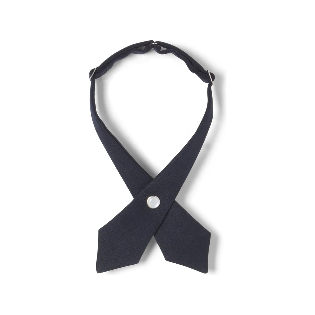 St. Mary's Catholic School-TX - Girls Navy Crossover Tie
