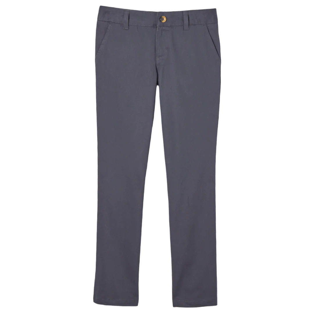 St. Mary's Catholic School -TX- Girls Stretch Twill Straight Leg Pants - Image 2