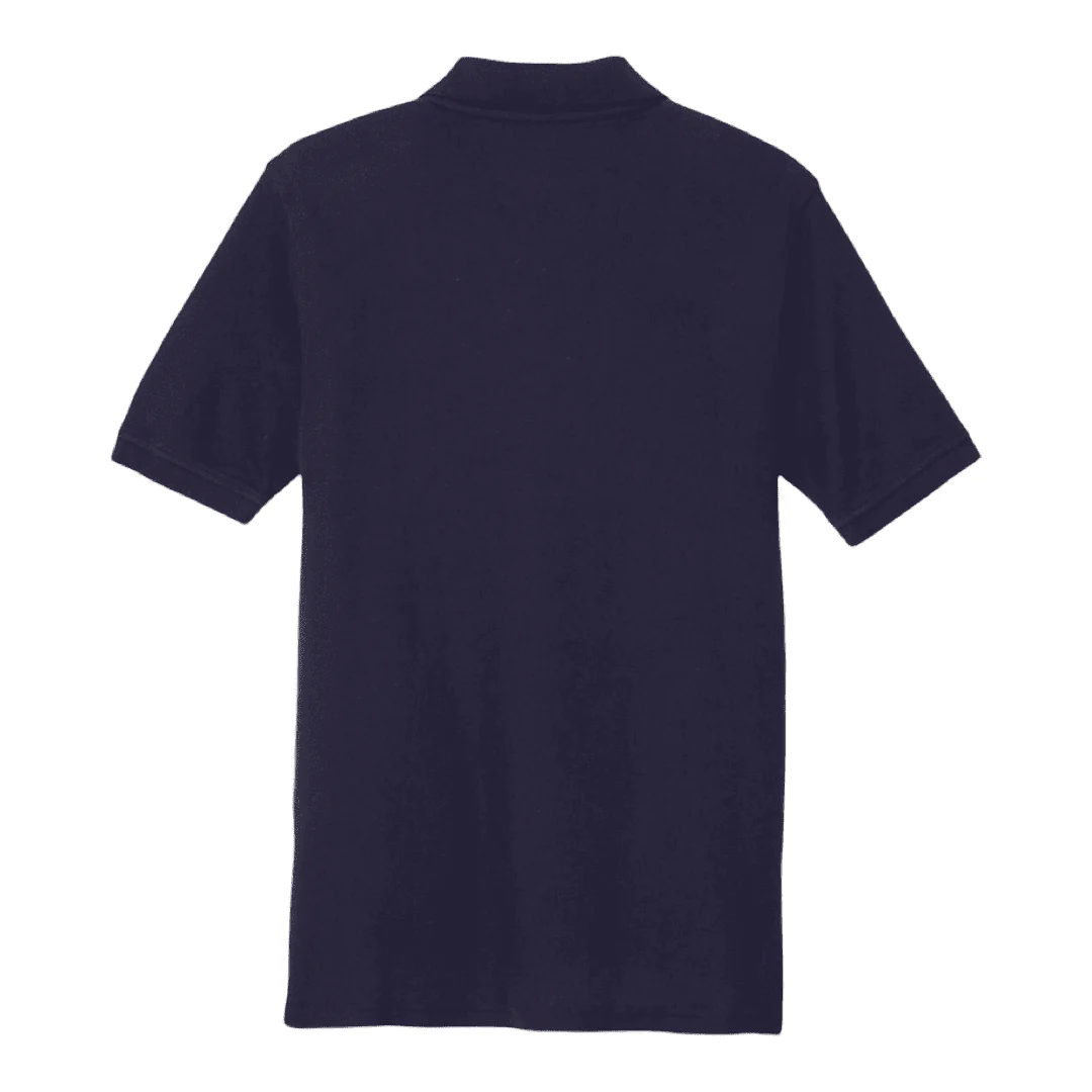 St. Mary's Catholic School - Unisex Husky Short Sleeve Pique Polo  - No Logo - Image 2