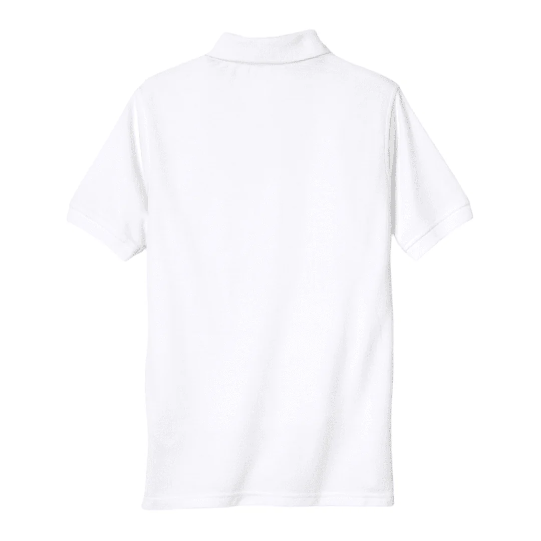 St. Mary's Catholic School - Unisex Husky Short Sleeve Polo  - No Logo - Image 2