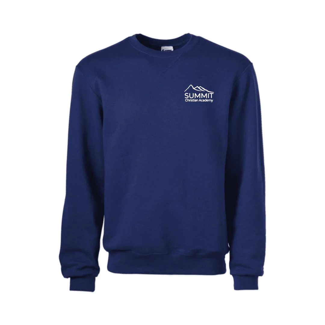 Summit Christian Academy - Crew Neck Sweatshirt - Adult - Image 2