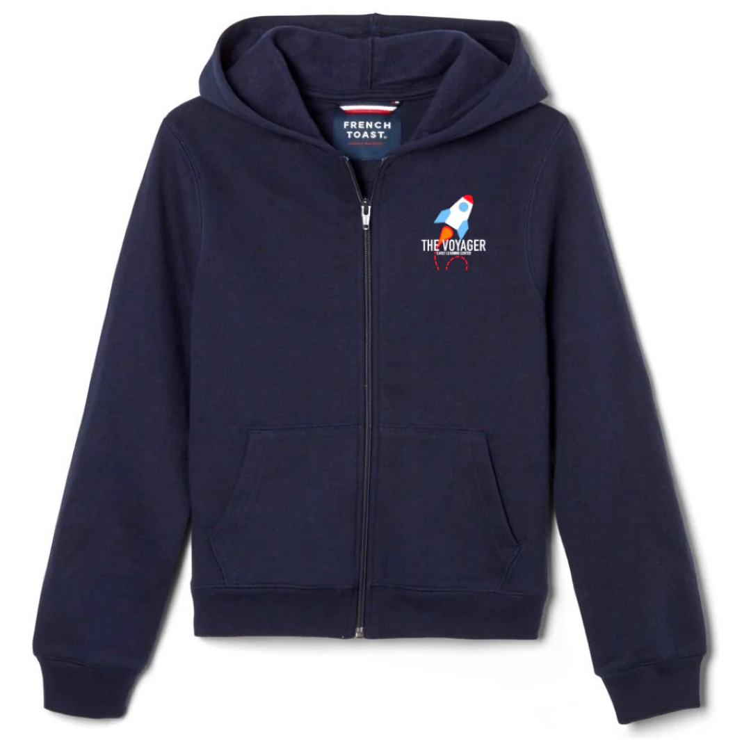 The Voyager ELC - Youth Co-Ed Fleece Hoodie - Image 2