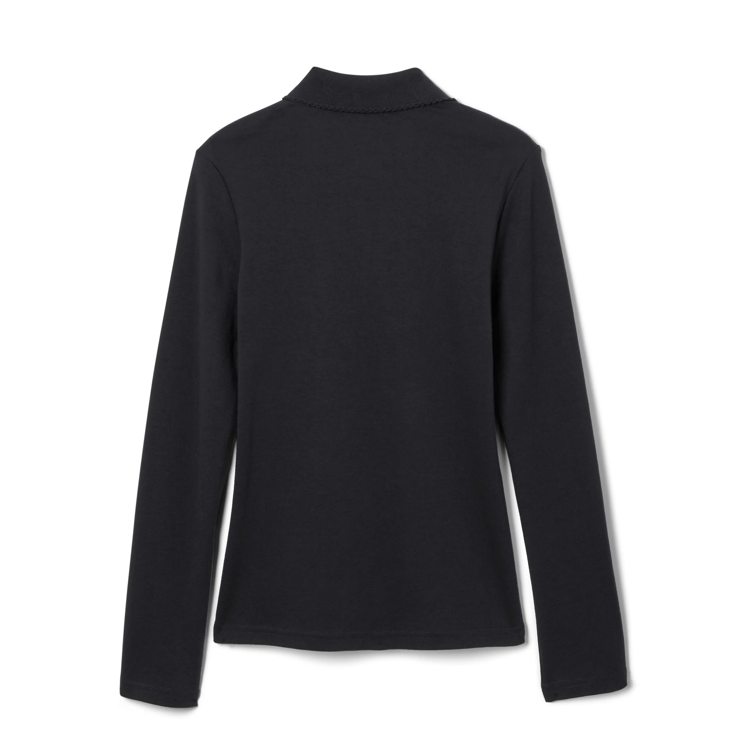 Toddler Girl's Long Sleeve Picot Collar - Image 10