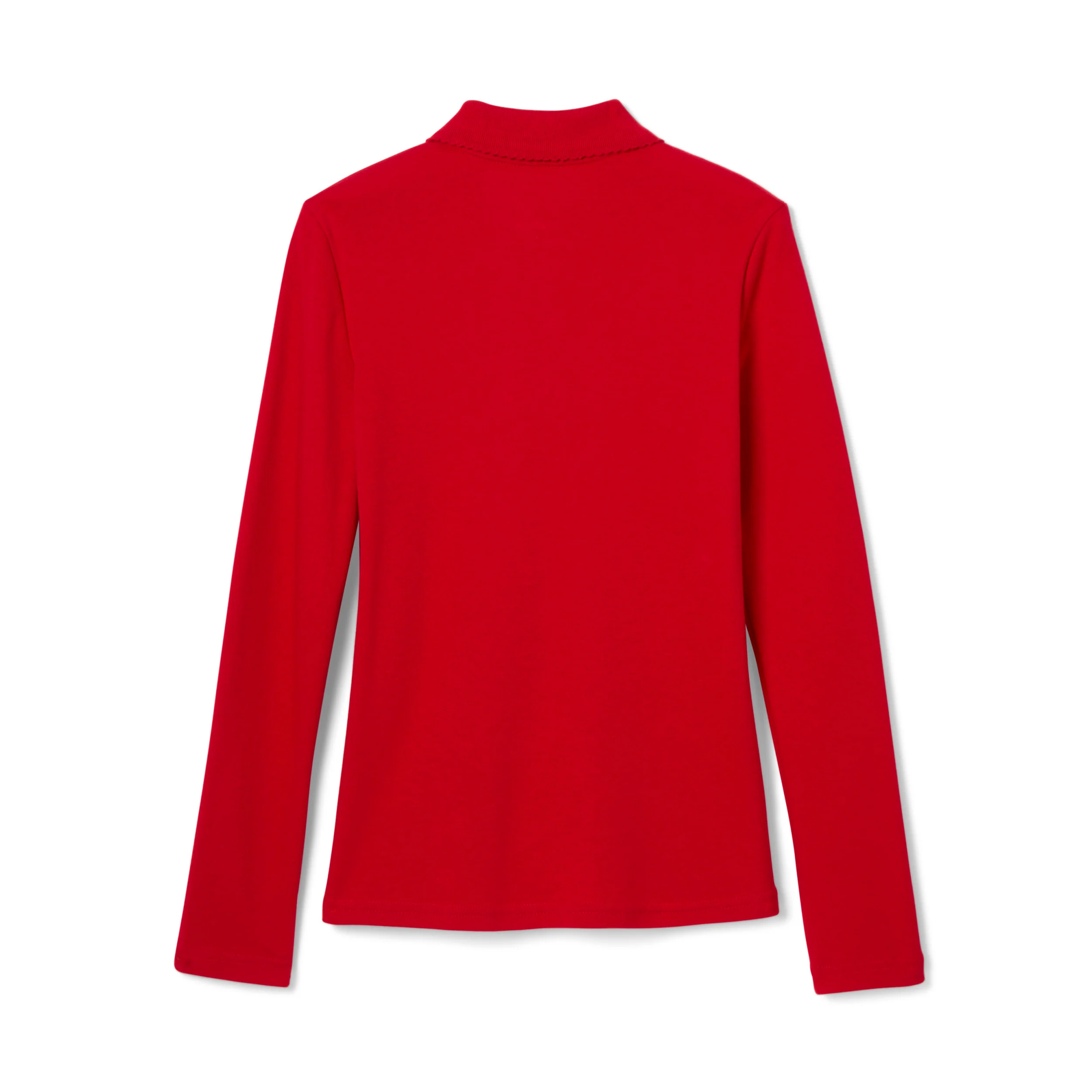 Toddler Girl's Long Sleeve Picot Collar - Image 14