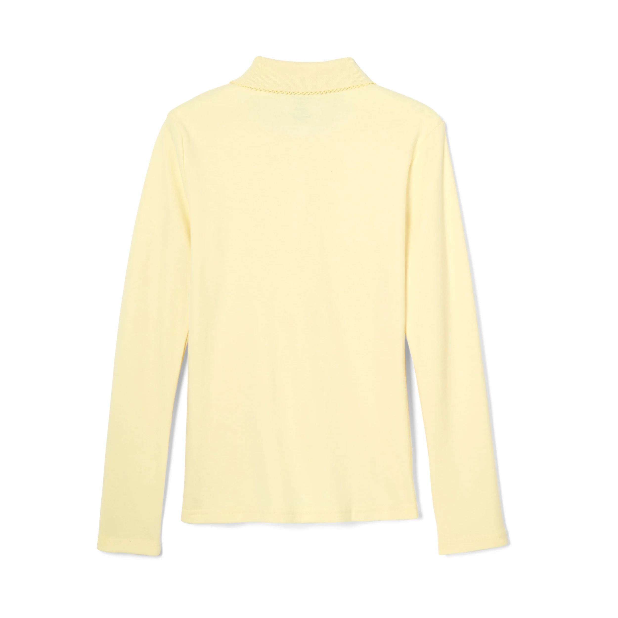 Toddler Girl's Long Sleeve Picot Collar - Image 6