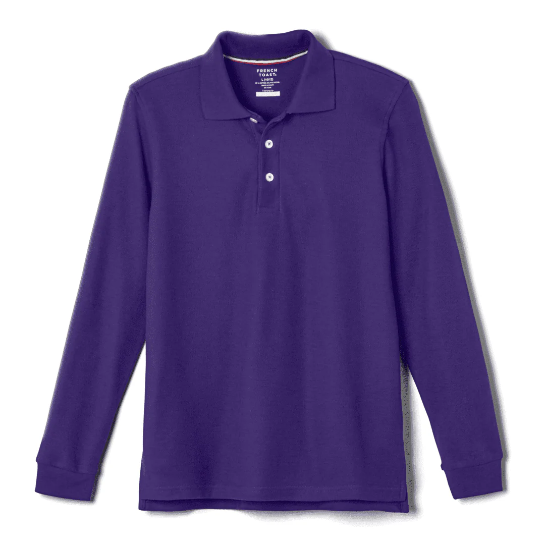 Toddler Long Sleeve Pique Polo - Image 10