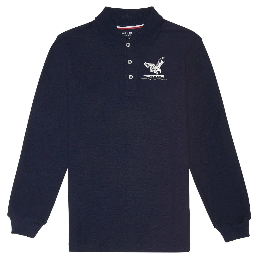 Trotter Elementary Long Sleeve Polo - Kids