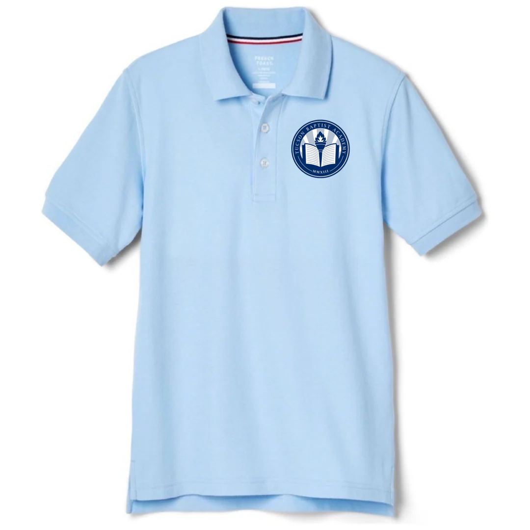 Tucson Baptist Academy - Co-Ed Short Sleeve Pique Polo - Kids - Image 3