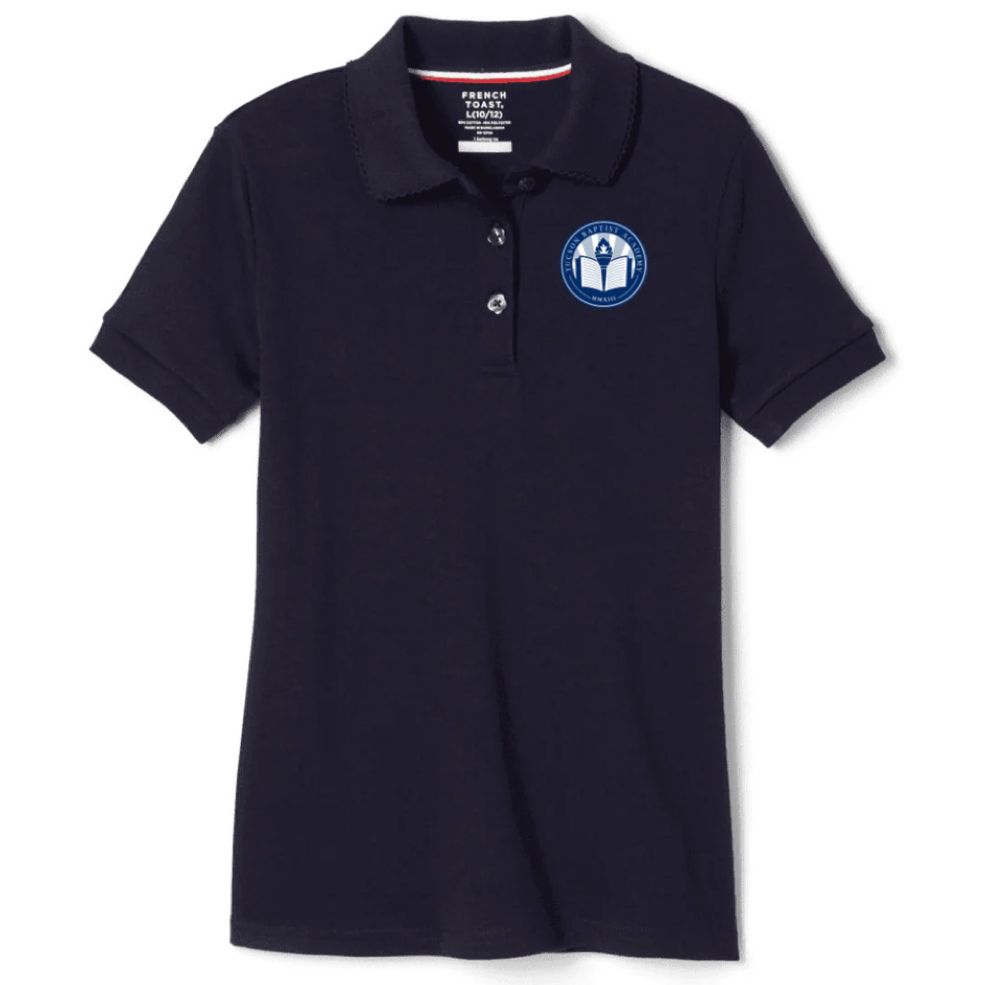 Tucson Baptist Academy - Girl's Short Sleeve Picot Collar - Image 3