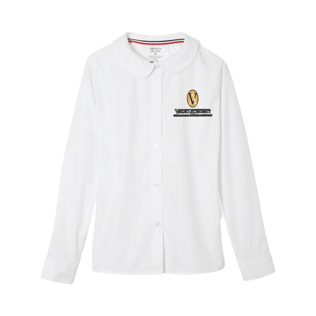 Valeo Academy - Plus Size Long Sleeve Blouse - Girls - Image 2