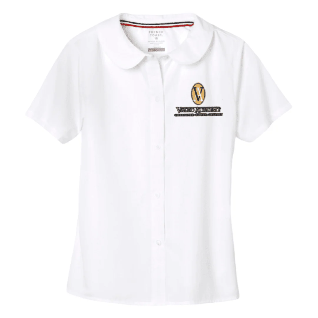 Valeo Academy - Plus Size Short Sleeve Blouse - Girls - Image 2