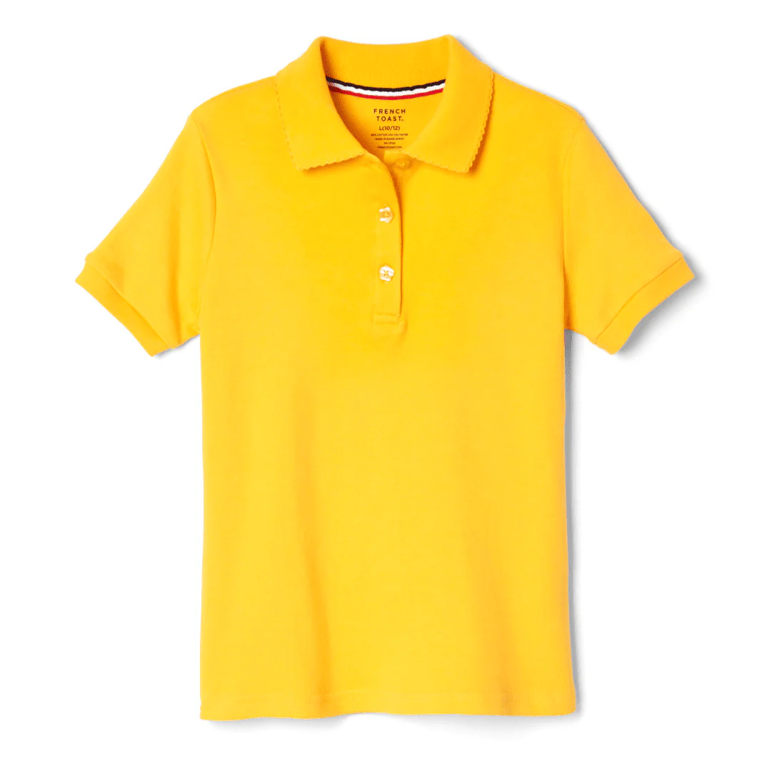 Veritas - Plus Size Short Sleeve Picot Collar - No logo - Image 4