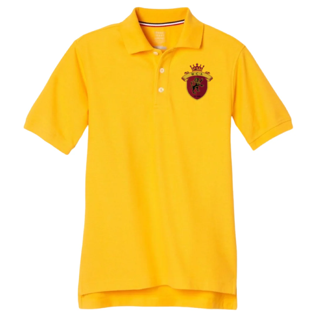 Whitaker Christian Academy - Co-Ed Short Sleeve Pique Polo - Kids - Image 2