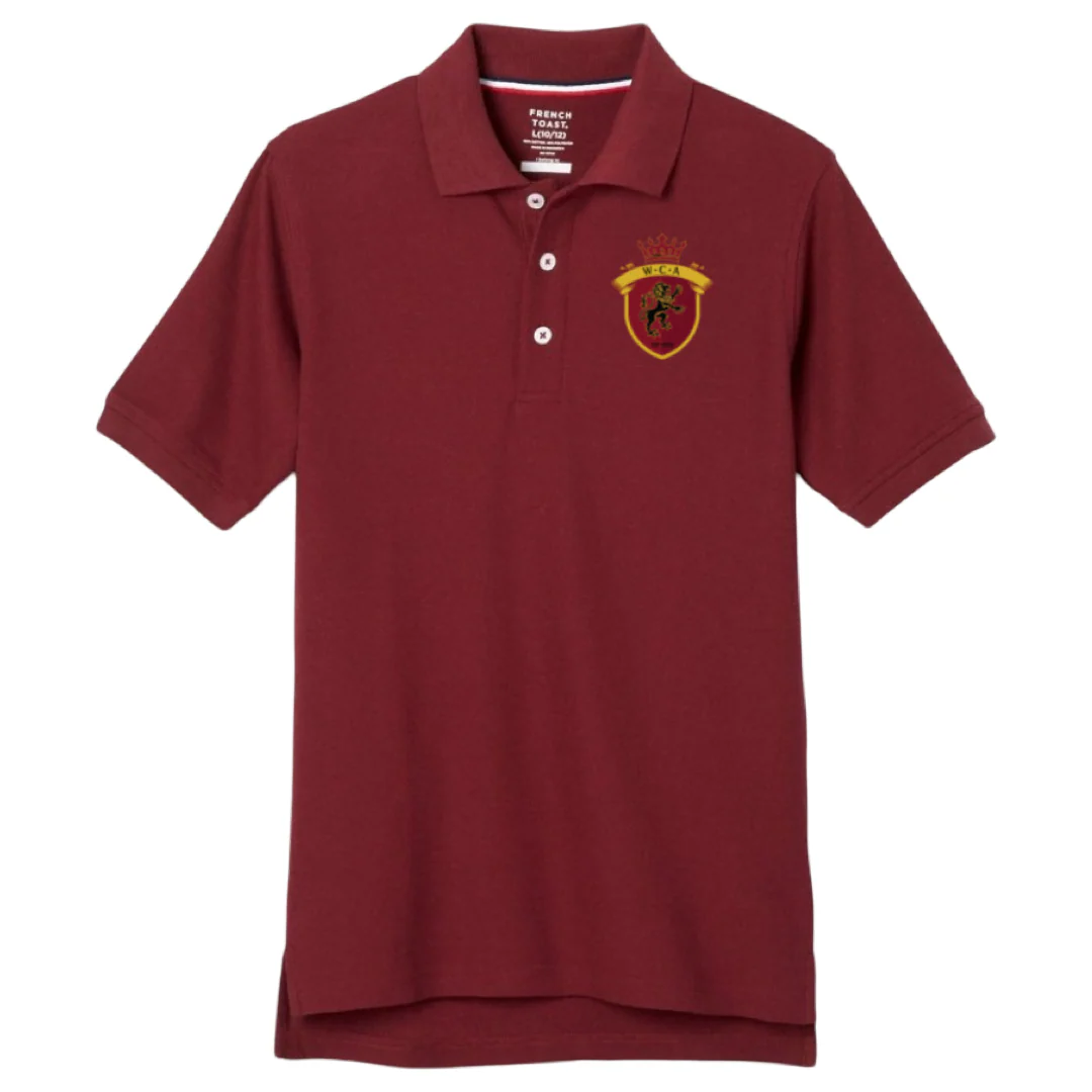 Whitaker Christian Academy - Co-Ed Short Sleeve Pique Polo - Kids - Image 3