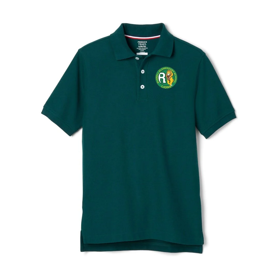 William E. Russell Short Sleeve Polo - Adult