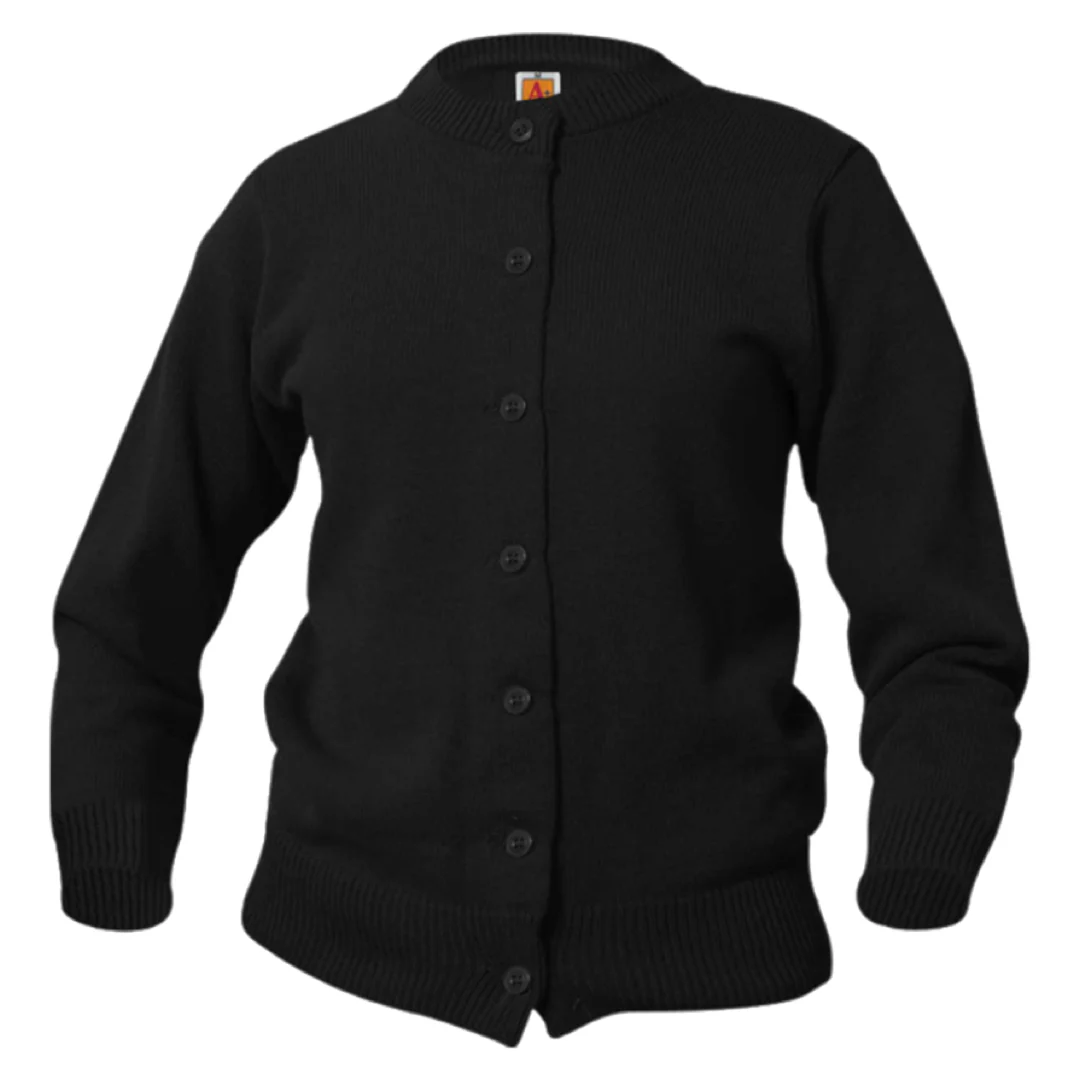 Women's Crew Neck Cardigan - Image 5