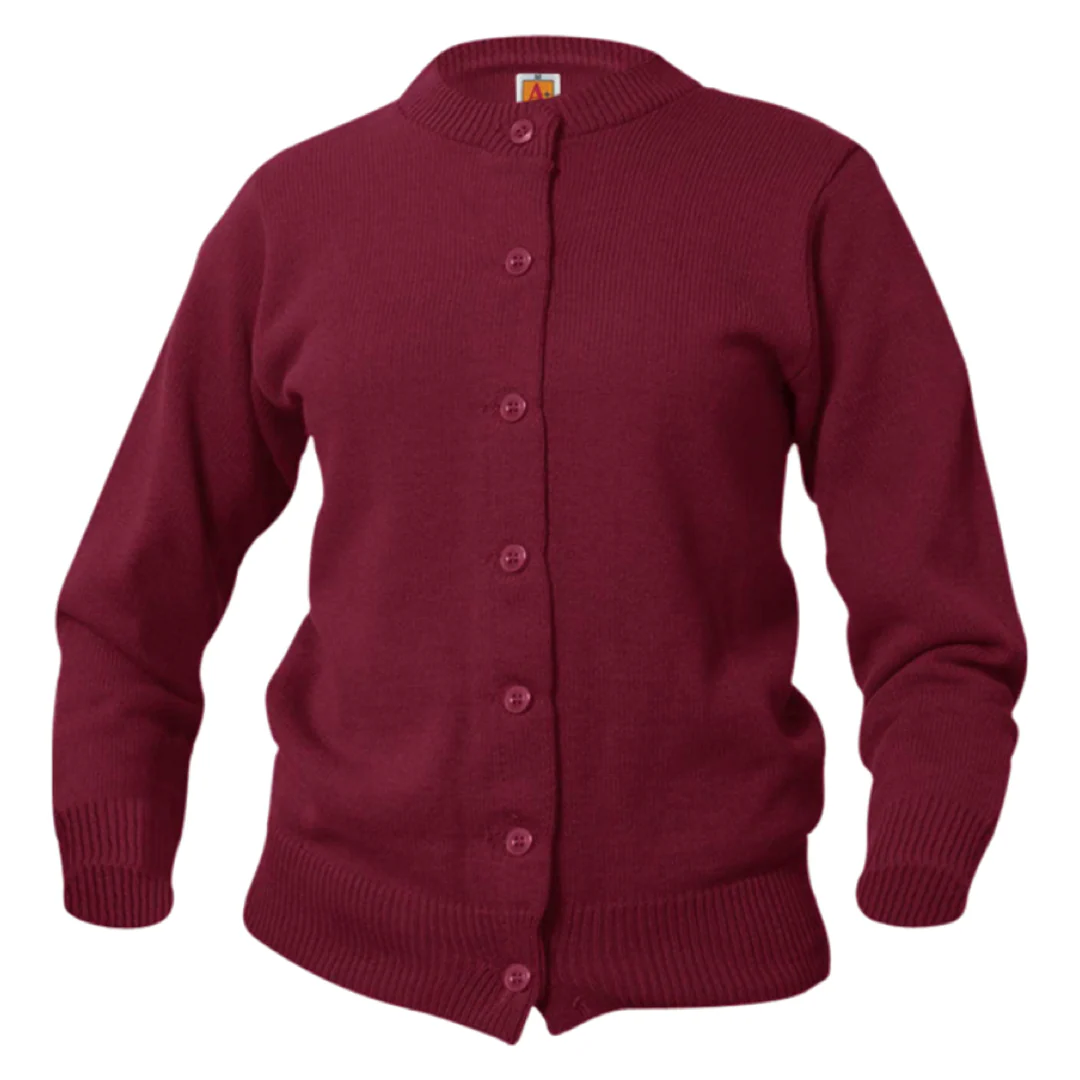 Women's Crew Neck Cardigan - Image 7
