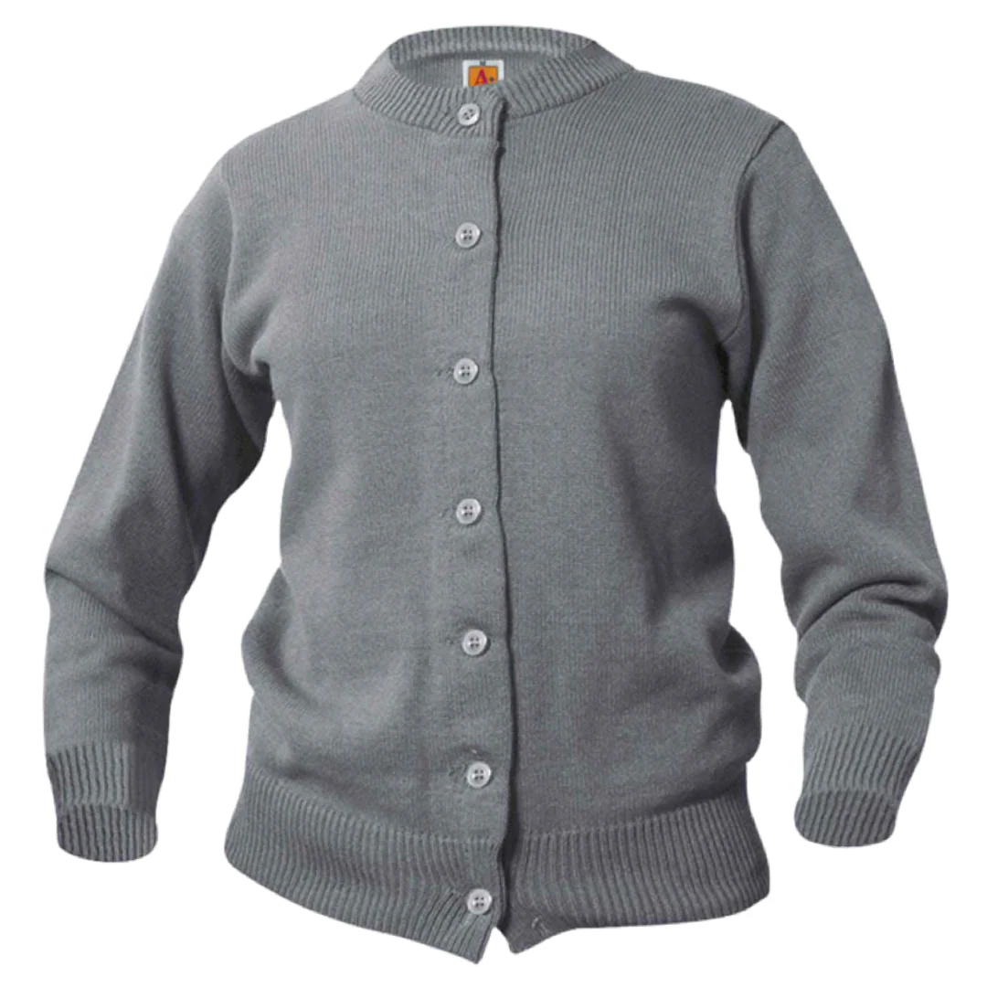 Women's Crew Neck Cardigan - Image 9