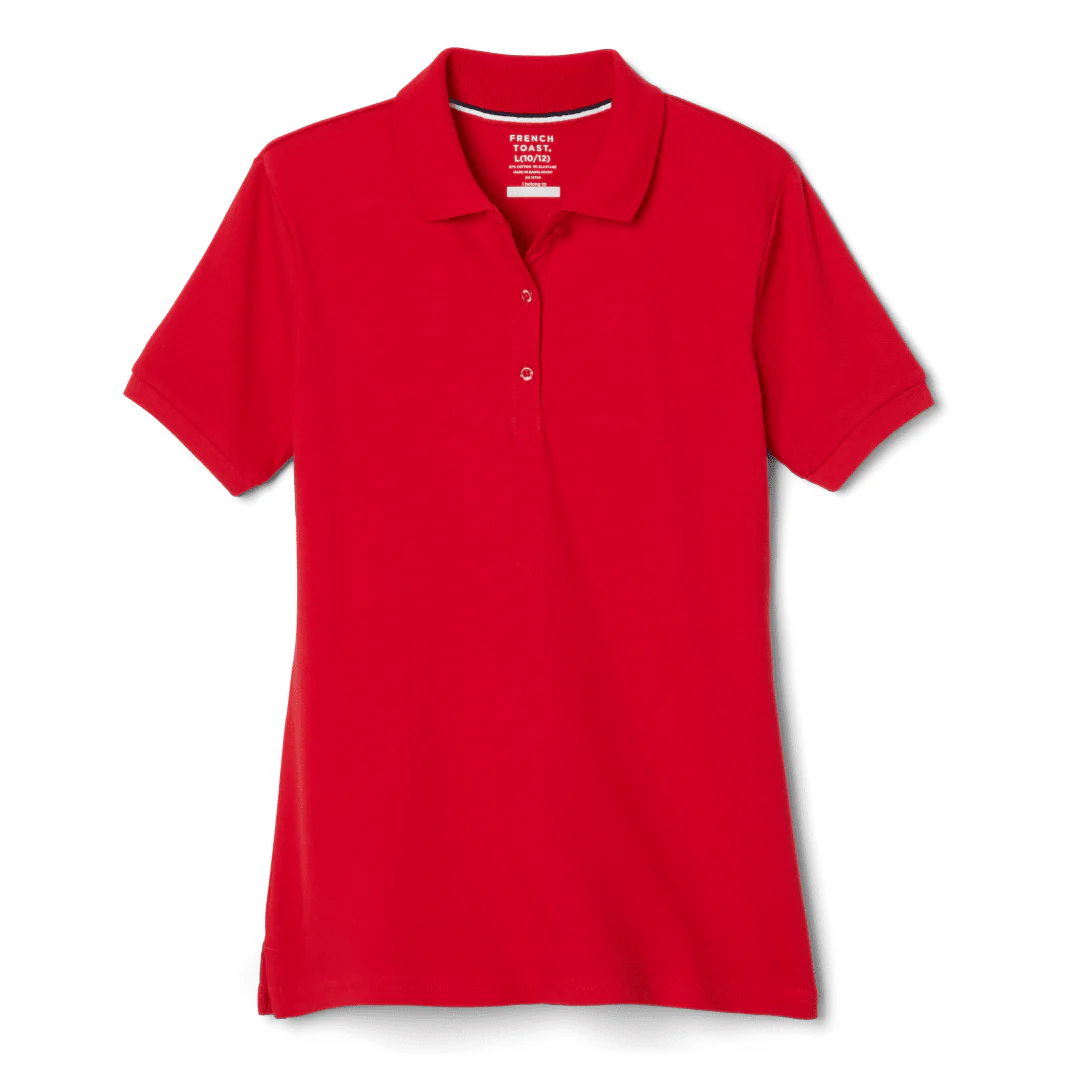 Women's Stretch Piqué Polos - Image 4