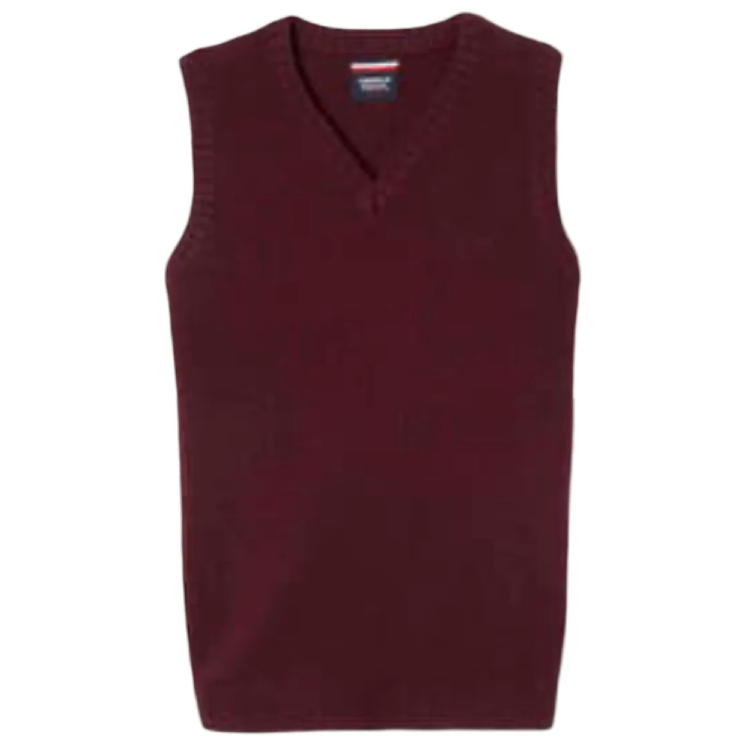 French Toast Youth Co-Ed V-Neck Sweater Vest - Image 3